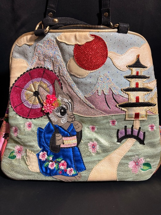Irregular Choice Handbags - Discontinued and Ultra-rare Irregular Choice Blossom Bunny bag, Pink